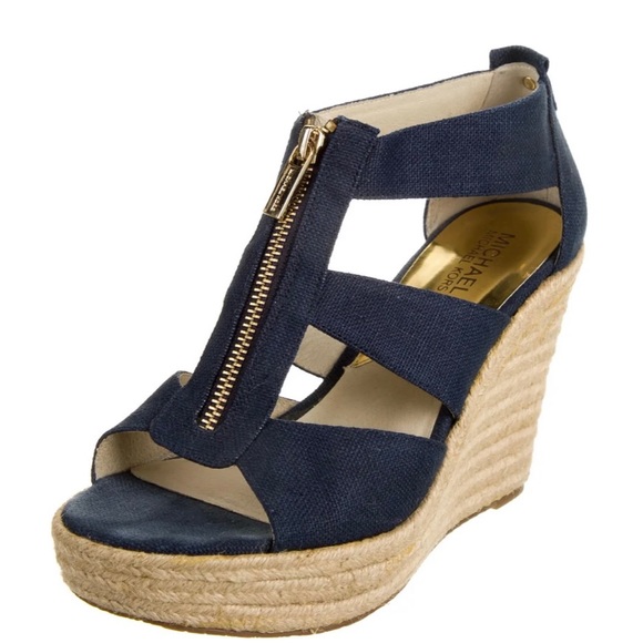 Michael Kors Berkley Espadille Wedges - Picture 4 of 4